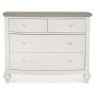 Ashley Grey Washed Oak & Soft Grey 2+2 Drawer Chest Ashley Grey Washed Oak & Soft Grey 2+2 Drawer Chest