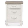 Ashley Grey Washed Oak & Soft Grey 3 Drawer Nightstand Ashley Grey Washed Oak & Soft Grey 3 Drawer Nightstand