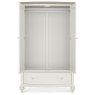 Ashley Grey Washed Oak & Soft Grey Double Wardrobe Ashley Grey Washed Oak & Soft Grey Double Wardrobe