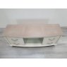 Ashley Grey Washed Oak & Soft Grey Entertainment Unit - Grade A2 - Ref #0408 Ashley Grey Washed Oak & Soft Grey Entertainment Unit - Grade A2 - Ref #0408