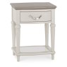 Ashley Grey Washed Oak & Soft Grey Lamp Table With Drawer Ashley Grey Washed Oak & Soft Grey Lamp Table With Drawer
