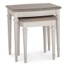 Ashley Grey Washed Oak & Soft Grey Nest Of Lamp Tables Ashley Grey Washed Oak & Soft Grey Nest Of Lamp Tables