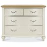 Ashley Pale Oak & Antique White 2+2 Drawer Chest Ashley Pale Oak & Antique White 2+2 Drawer Chest