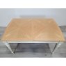 Ashley Pale Oak & Antique White 4-6 Extension Table - Grade A3 - Ref #0264 Ashley Pale Oak & Antique White 4-6 Extension Table - Grade A3 - Ref #0264