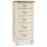 Ashley Pale Oak & Antique White 5 Drawer Tall Chest Ashley Pale Oak & Antique White 5 Drawer Tall Chest