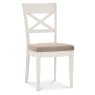Ashley Soft Grey X Back Chair - Pebble Grey Fabric (Pair) Ashley Soft Grey X Back Chair - Pebble Grey Fabric (Pair)