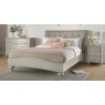 Ashley Urban Grey Uph Bedstead Vertical Stitch Pebble Grey Fabric King 150cm Ashley Urban Grey Uph Bedstead Vertical Stitch Pebble Grey Fabric King 150cm