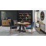Charleston Rustic Oak Uph Chair - Crimson Velvet Fabric (Pair) Charleston Rustic Oak Uph Chair - Crimson Velvet Fabric (Pair)