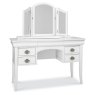 Bentley Designs Chantilly White Vanity Mirror- dressing table angle