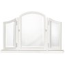 Bentley Designs Chantilly White Vanity Mirror- front on