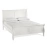 Bentley Designs Chantilly White Panel Bedstead- Super King 180cm- angle