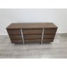 Faro Dark Oak Wide Sideboard - Grade A2 - Ref #0548 Faro Dark Oak Wide Sideboard - Grade A2 - Ref #0548