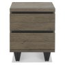 Faro Weathered Oak 2 Drawer Nightstand Faro Weathered Oak 2 Drawer Nightstand