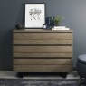Faro Weathered Oak 3 Drawer Chest - Grade A3 - Ref #0376 Faro Weathered Oak 3 Drawer Chest - Grade A3 - Ref #0376