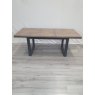 Faro Weathered Oak 4-6 Dining Table - Grade A3 - Ref #0466 Faro Weathered Oak 4-6 Dining Table - Grade A3 - Ref #0466