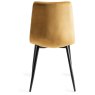 Faro Weathered Oak 4-6 Seater Table & 4 Mondrian Mustard Velvet Chairs Faro Weathered Oak 4-6 Seater Table & 4 Mondrian Mustard Velvet Chairs