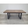Faro Weathered Oak 6-8 Dining Table - Grade A3 - Ref #0317 Faro Weathered Oak 6-8 Dining Table - Grade A3 - Ref #0317