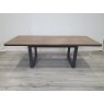 Faro Weathered Oak 6-8 Dining Table - Grade A3 - Ref #0317 Faro Weathered Oak 6-8 Dining Table - Grade A3 - Ref #0317