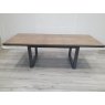 Faro Weathered Oak 6-8 Dining Table - Grade A3 - Ref #0359 Faro Weathered Oak 6-8 Dining Table - Grade A3 - Ref #0359