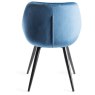 Faro Weathered Oak 6-8 Seater Table & 6 Oxford Petrol Blue Velvet Chairs Faro Weathered Oak 6-8 Seater Table & 6 Oxford Petrol Blue Velvet Chairs
