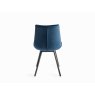 Faro Weathered Oak 6-8 Seater Table & 6 Fontana Blue Velvet Chairs Faro Weathered Oak 6-8 Seater Table & 6 Fontana Blue Velvet Chairs