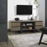 Faro Weathered Oak Wide Entertainment Unit