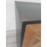 Harvey Rustic Oak & Peppercorn Narrow Sideboard - Grade A2 - Ref #0429 Harvey Rustic Oak & Peppercorn Narrow Sideboard - Grade A2 - Ref #0429
