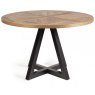 Harvey Rustic Oak 4 Seater Table & 4 Oxford Grey Velvet Chairs - Black Legs Harvey Rustic Oak 4 Seater Table & 4 Oxford Grey Velvet Chairs - Black Legs