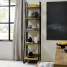 Harvey Rustic Oak Narrow Open Display Unit