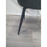 Kent - Dark Grey Faux Leather Chair with Black Legs (Single) - Return Item - Grade A3 - Ref #0467 Kent - Dark Grey Faux Leather Chair with Black Legs (Single) - Return Item - Grade A3 - Ref #0467