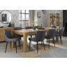 Kent - Dark Grey Faux Leather Chairs with Black Legs (Pair) Kent - Dark Grey Faux Leather Chairs with Black Legs (Pair)