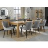 Kent - Grey Velvet Fabric Chairs with Black Legs (Pair) Kent - Grey Velvet Fabric Chairs with Black Legs (Pair)