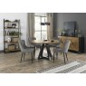 Kent - Grey Velvet Fabric Chairs with Black Legs (Pair) Kent - Grey Velvet Fabric Chairs with Black Legs (Pair)