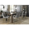 Kent - Grey Velvet Fabric Chairs with Gold Legs (Pair) Kent - Grey Velvet Fabric Chairs with Gold Legs (Pair)