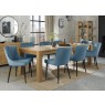 Kent - Petrol Blue Velvet Fabric Chairs with Black Legs (Pair) Kent - Petrol Blue Velvet Fabric Chairs with Black Legs (Pair)