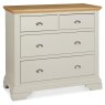 Montana Soft Grey & Pale Oak 2+2 Drawer Chest
