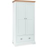 Montana Soft Grey & Pale Oak Double Wardrobe - Grade A3 - Ref #0363 Montana Soft Grey & Pale Oak Double Wardrobe - Grade A3 - Ref #0363
