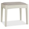 Montana Soft Grey Stool - Pebble Grey Fabric