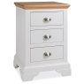 Montana Two Tone 3 Drawer Nightstand