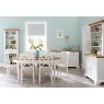 Montana Two Tone X Back Chair - Ivory Bonded Leather (Pair) Montana Two Tone X Back Chair - Ivory Bonded Leather (Pair)