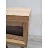 Nordic Aged Oak Console Table With Drawers - Grade A3 - Ref #0392 Nordic Aged Oak Console Table With Drawers - Grade A3 - Ref #0392