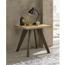 Nordic Aged Oak Lamp Table - Grade A2 - Ref #0386 Nordic Aged Oak Lamp Table - Grade A2 - Ref #0386