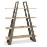Nordic Aged Oak Open Display Unit Nordic Aged Oak Open Display Unit