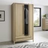 Oakland Aged Oak & Weathered Oak Double Wardrobe