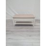 Palermo Grey Washed Oak & Soft Grey Coffee Table With Drawer - Grade A3 - Ref #0494 Palermo Grey Washed Oak & Soft Grey Coffee Table With Drawer - Grade A3 - Ref #0494