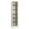 Palermo Grey Washed Oak & Soft Grey Narrow Bookcase Palermo Grey Washed Oak & Soft Grey Narrow Bookcase