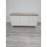 Palermo Grey Washed Oak & Soft Grey Wide Sideboard - Grade A2 - Ref #0519 Palermo Grey Washed Oak & Soft Grey Wide Sideboard - Grade A2 - Ref #0519