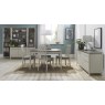 Palermo Grey Washed Slat Back Chair - Titanium Fabric (Pair) Palermo Grey Washed Slat Back Chair - Titanium Fabric (Pair)