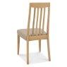 Palermo Oak 2-4 Seater Table & 2 Slat Back Chairs in Grey Bonded Leather Palermo Oak 2-4 Seater Table & 2 Slat Back Chairs in Grey Bonded Leather