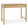 Bentley Designs Bergen Oak Desk- front angle